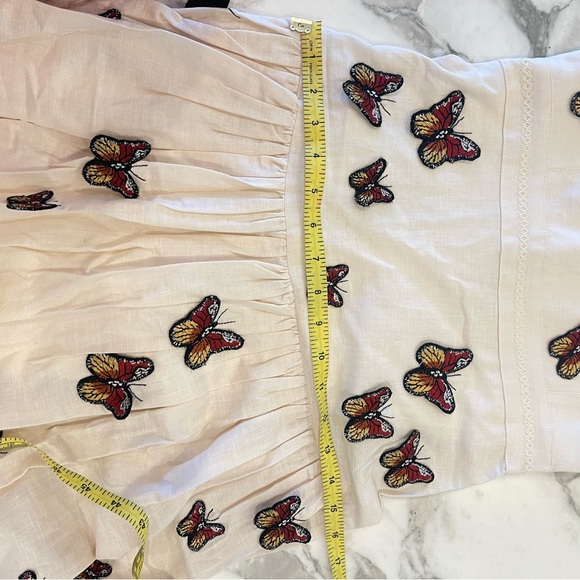 AGUA BY AGUA BENDITA
Lima Appliquéd Tiered Linen Maxi Dress - Picture 7 of 7